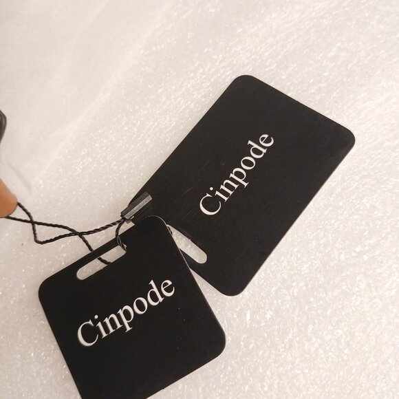 Cinpode Y2K Crescent Shoulder Bag Beige Top Handle Purse NWT - Picture 13 of 14